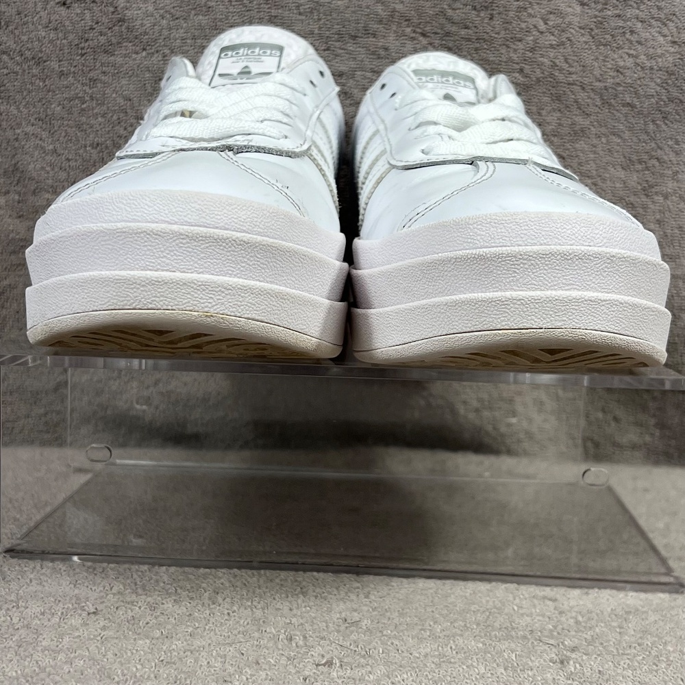 Adidas Originals Bold Gazelle Platform Sneakers IE5130 Triple White Sz 8.5 Sport - Picture 3 of 14